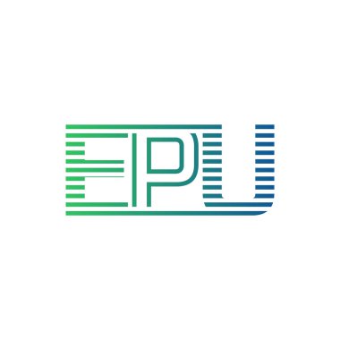 Modern EPU Logo Tasarımı. EPU Minimalist, Profesyonel ve Çok Yönlü İşletme Kimliği Simgesi