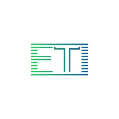 Modern ETI Logo Tasarımı. İş Kimliği için ETI Minimalist, Profesyonel ve Çok Yönlü Markalaştırma Simgesi