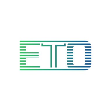 Modern ETO Logo Tasarımı. İş Kimliği için ETO Minimalist, Profesyonel ve Çok Yönlü Markalaştırma Simgesi