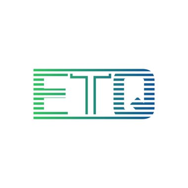Modern ETQ Logo Tasarımı. İş Kimliği için ETQ Minimalist, Profesyonel ve Çok Yönlü Markalaştırma Simgesi