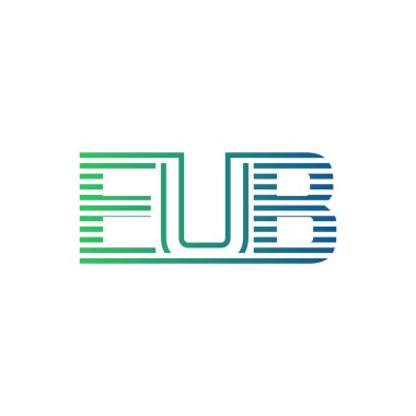 Modern EUB Logo Tasarımı. EUB Minimalist, Profesyonel ve İşletme Kimliği İçin Çok Yönlü Markalaştırma Simgesi