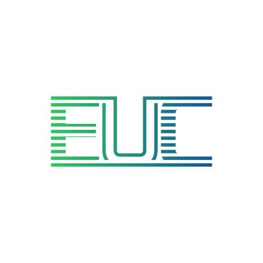 Modern EUC Logo Tasarımı. İş Kimliği İçin EUC Minimalist, Profesyonel ve Çok Yönlü Markalaştırma Simgesi