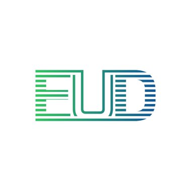 Modern EUD Logo Tasarımı. EUD Minimalist, Profesyonel ve İşletme Kimliği İçin Çok Yönlü Markalaştırma Simgesi