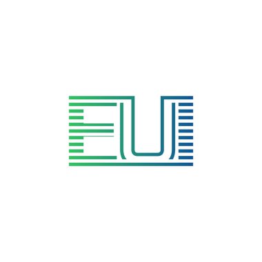 Modern EUI Logo Tasarımı. EUI Minimalist, Profesyonel ve İşletme Kimliği İçin Çok Yönlü Markalaşma Simgesi