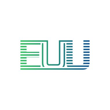 Modern EUU Logo Tasarımı. EUU Minimalist, Profesyonel ve İşletme Kimliği İçin Çok Yönlü Markalaşma Simgesi