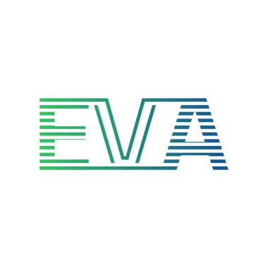 Modern EVA Logo Tasarımı. EVA Minimalist, Profesyonel ve İşletme Kimliği İçin Çok Yönlü Markalaştırma Simgesi