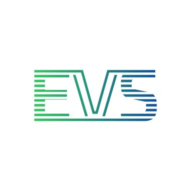 Modern EVS Logo Design. Letter EVS Minimalist, Professional, and Versatile Branding Icon for Business Identity clipart