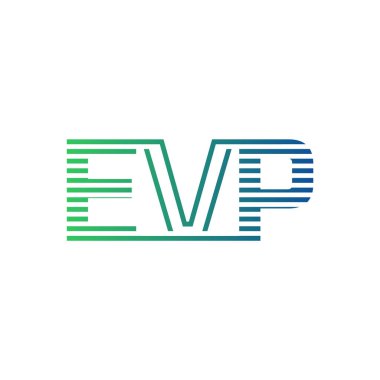 Modern EVP Logo Tasarımı. EVP Minimalist, Profesyonel ve Çok Yönlü İşletme Kimliği Simgesi