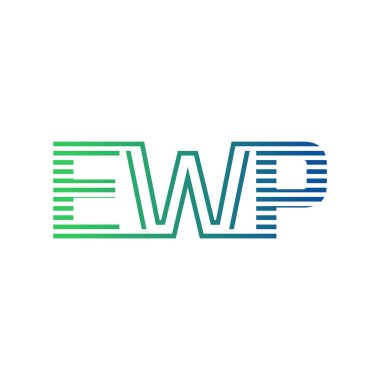 Modern EWP Logo Tasarımı. EWP Minimalist, Profesyonel ve Çok Yönlü İşletme Kimliği Simgesi