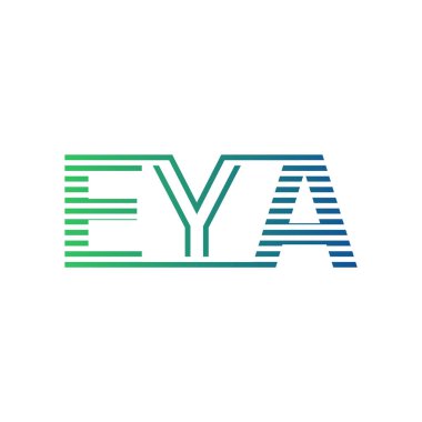 Modern EYA Logo Tasarımı. EYA Minimalist, Profesyonel ve Çok Yönlü İşletme Kimliği Simgesi