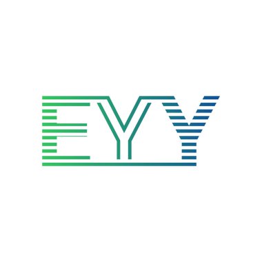 Modern EYY Logo Tasarımı. EYY Minimalist, Profesyonel ve Çok Yönlü İşletme Kimliği Simgesi