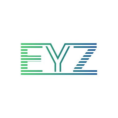 Modern EYZ Logo Tasarımı. EYZ Minimalist, Profesyonel ve Çok Yönlü İşletme Kimliği Simgesi