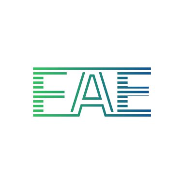 Modern FAE Logo Tasarımı. Harf Fea Minimalist, Profesyonel ve İş Kimliği için Çok Yönlü Markalaştırma Simgesi
