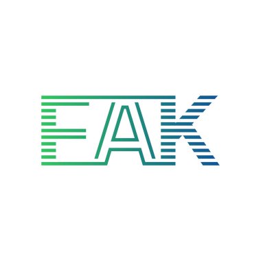 Modern FAK Logo Tasarımı. FAK Minimalist, Profesyonel ve Çok Yönlü İşletme Kimliği Simgesi