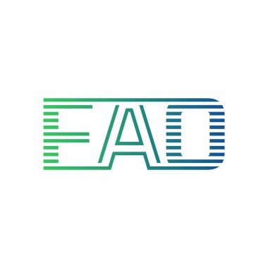 Modern FAO Logo Tasarımı. FAO Minimalist, Profesyonel ve İşletme Kimliği İçin Çok Yönlü Marka Simgesi