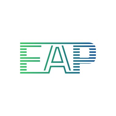Modern FAP Logo Tasarımı. İş Kimliği için FAP Minimalist, Profesyonel ve Çok Yönlü Markalaştırma Simgesi