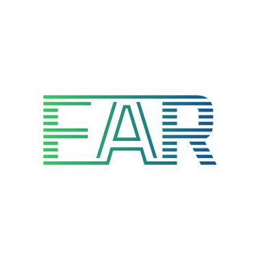 Modern FAR Logo Tasarımı. İş Kimliği için FAR Minimalist, Profesyonel ve Çok Yönlü Markalaştırma Simgesi
