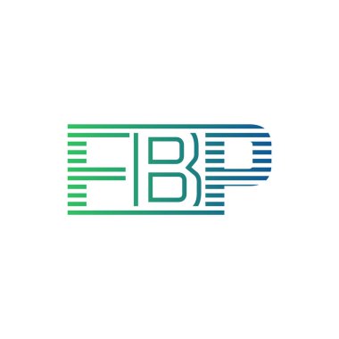 Modern FBP Logo Tasarımı. İş Kimliği için FBP Minimalist, Profesyonel ve Çok Yönlü Markalaştırma Simgesi