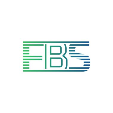Modern FBS Logo Tasarımı. İş Kimliği için FBS Minimalist, Profesyonel ve Çok Yönlü Markalaştırma Simgesi