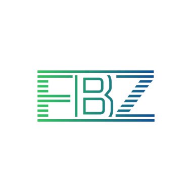 Modern FBZ Logo Tasarımı. İş Kimliği için FBZ Minimalist, Profesyonel ve Çok Yönlü Markalaştırma Simgesi