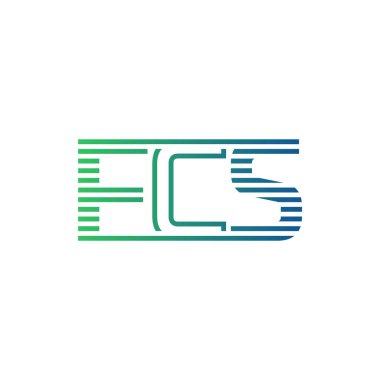 Modern FCS Logo Design. Letter FCS Minimalist, Professional, and Versatile Branding Icon for Business Identity clipart