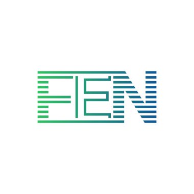 Modern FEN Logo Tasarımı. İş Kimliği için FEN Minimalist, Profesyonel ve Çok Yönlü Markalaştırma Simgesi