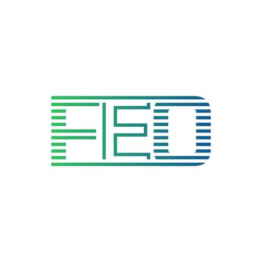 Modern FEO Logo Tasarımı. İş Kimliği için FEO Minimalist, Profesyonel ve Çok Yönlü Markalaştırma Simgesi