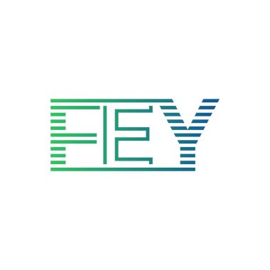 Modern FEY Logo Tasarımı. İş Kimliği için FEY Minimalist, Profesyonel ve Çok Yönlü Markalaştırma Simgesi