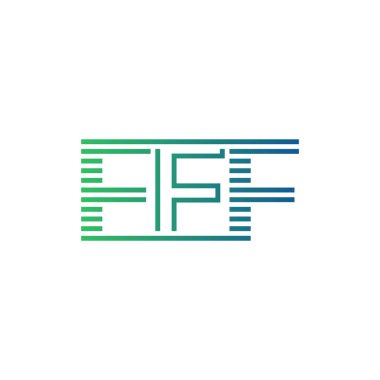 Modern FFF Logo Tasarımı. FFF Minimalist, Profesyonel ve İş Kimliği için Çok Yönlü Markalaştırma Simgesi