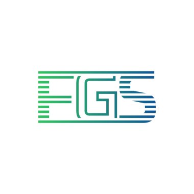 Modern FGS Logo Tasarımı. İş Kimliği için FGS Minimalist, Profesyonel ve Çok Yönlü Markalaştırma Simgesi