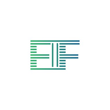 Modern FIF Logo Tasarımı. FIF Minimalist, Profesyonel ve İşletme Kimliği İçin Çok Yönlü Markalaştırma Simgesi
