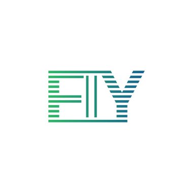Modern FIY Logo Tasarımı. FIY Minimalist, Profesyonel ve İş Kimliği için Çok Yönlü Markalaştırma Simgesi