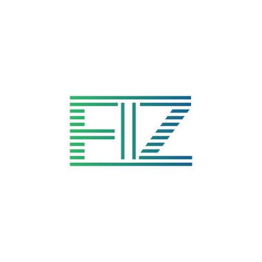 Modern FIZ Logo Tasarımı. FIZ Minimalist, Profesyonel ve Çok Yönlü İşletme Kimliği Simgesi