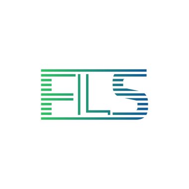 Modern FLS Logo Tasarımı. İş Kimliği için FLS Minimalist, Profesyonel ve Çok Yönlü Markalaştırma Simgesi