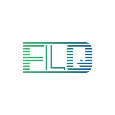 Modern FLQ Logo Tasarımı. İş Kimliği için FLQ Minimalist, Profesyonel ve Çok Yönlü Markalaştırma Simgesi