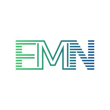 Modern FMN Logo Tasarımı. İş Kimliği için FMN Minimalist, Profesyonel ve Çok Yönlü Markalaştırma Simgesi