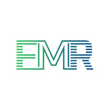 Modern FMR Logo Tasarımı. Harf FMR İş Kimliği Minimalist, Profesyonel ve Çok Yönlü Markalaştırma Simgesi