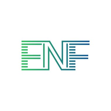 Modern FNF Logo Tasarımı. İşletme Kimliği İçin FNF Minimalist, Profesyonel ve Çok Yönlü Markalaşma Simgesi