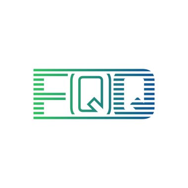 Modern FQQ Logo Tasarımı. İş Kimliği için FQQ Minimalist, Profesyonel ve Çok Yönlü Markalaştırma Simgesi