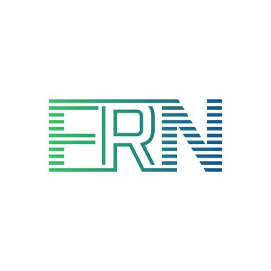 Modern FRN Logo Design. Letter FRN Minimalist, Professional, and Versatile Branding Icon for Business Identity clipart