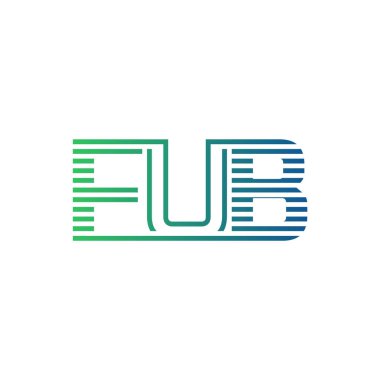 Modern FUB Logo Tasarımı. FUB Minimalist, Profesyonel ve Çok Yönlü İşletme Kimliği Simgesi