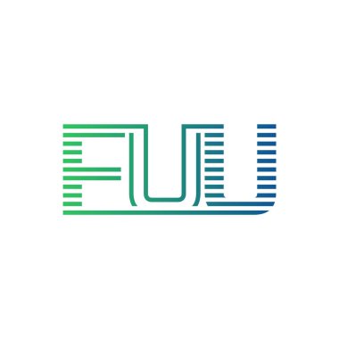 Modern FUU Logo Tasarımı. Harf FUU İş Kimliği Minimalist, Profesyonel ve Çok Yönlü Markalaştırma Simgesi