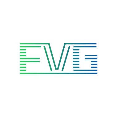 Modern FVG Logo Design. Letter FVG Minimalist, Professional, and Versatile Branding Icon for Business Identity clipart