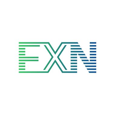 Modern FXN Logo Tasarımı. İşletme Kimliği İçin FXN Minimalist, Profesyonel ve Çok Yönlü Markalaştırma Simgesi