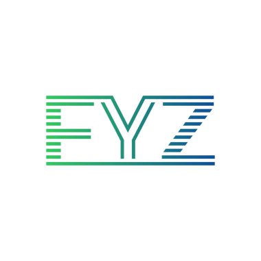 Modern FYZ Logo Tasarımı. FYZ Minimalist, Profesyonel ve Çok Yönlü İşletme Kimliği Simgesi