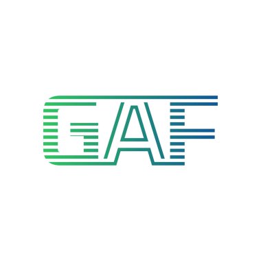 Modern GAF Logo Tasarımı. GAF Minimalist, Profesyonel ve Çok Yönlü İşletme Kimliği Simgesi
