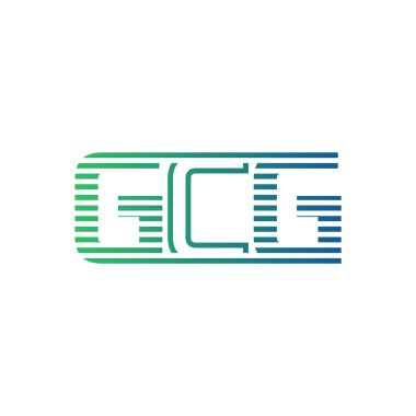 Modern GCG Logo Tasarımı. Harf GCG İş Kimliği Minimalist, Profesyonel ve Çok Yönlü Markalaştırma Simgesi