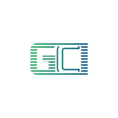 Modern GCI Logo Tasarımı. Harf GCI Minimalist, Profesyonel ve İş Kimliği için Çok Yönlü Markalaştırma Simgesi