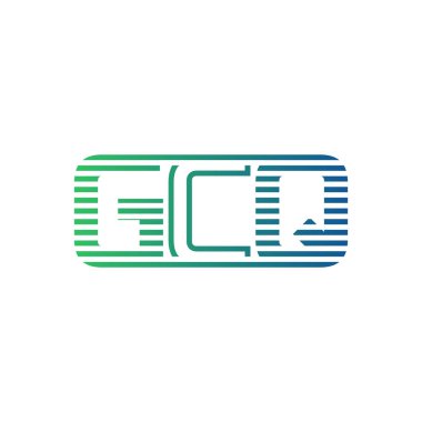 Modern GCQ Logo Tasarımı. İş Kimliği için GCQ Minimalist, Profesyonel ve Çok Yönlü Markalaştırma Simgesi