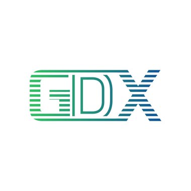 Modern GDX Logo Tasarımı. İş Kimliği için GDX Minimalist, Profesyonel ve Çok Yönlü Markalaştırma Simgesi